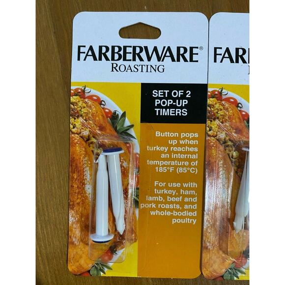 Farberware Roasting Pop-Up Timers - Two sets of Two - NEW - Total timers = 4 - Picture 2 of 4